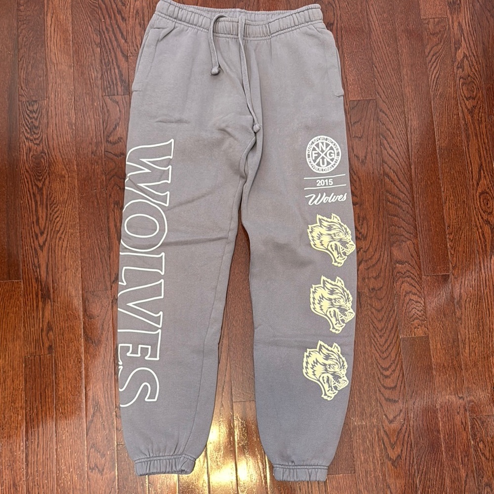 Darc Sport Wolves Track Pants with Graphic Design